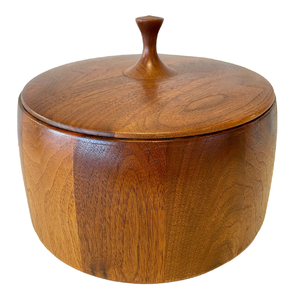 Luxury Acacia Wood Double-Walled Insulated <b>LED</b> Lit Ice Bucket with Handle and Lid for Party Use - Product Image 2