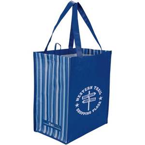 Bolsas de tela no tejida con impresión en huecograbado, gran capacidad, logotipo personalizado, bolsa de compras al mejor precio, reutilizable y plegable para compras. - Product Image 4