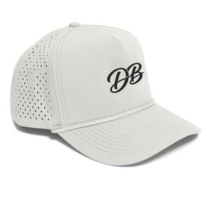 Custom Men 5 Panel Embroidery Logo Perforated Laser Cutting Hole Drilled Baseball Hat,Waterproof Sport Cap Hat - Product Image 1