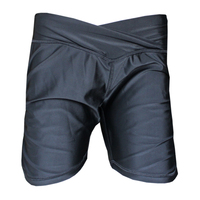Shorts de sport personnalisés de haute qualité à taille mi-haute, respirants et légers pour la course et l'entraînement, pour femmes