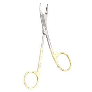 Nuevo Portaagujas Foster Gillies T.C. Estándar, Recubrimiento Parcial de Oro, Carburo de Tungsteno, Portaagujas Quirúrgicos de Grado Médico con Certificación CE - Product Image 1