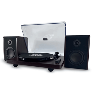 Tourne-disque Victor Lincoln avec haut-parleurs stéréo pour enregistreurs et lecteurs de cassettes - Product Image 1
