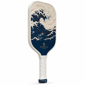 Pala de Pickleball de Fibra de Vidrio con Núcleo de Nomex de 13mm, Diseño Widebody, Impresión UV, Raqueta de Pickleball OEM - Product Image 2