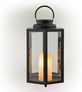 Farol Decorativo Estilo Rústico, Farol Decorativo Ecológico de Metal, Farol de Metal de Diseño Tradicional - Product Image 2
