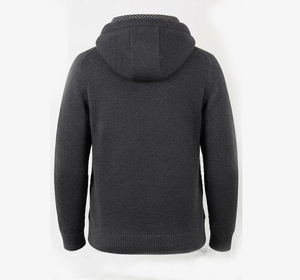 Sudadera con Capucha de Punto Personalizada al por Mayor de Fábrica, Sudadera Holgada Informal Unisex para Hombre, Sudaderas con Etiqueta Privada - Product Image 3