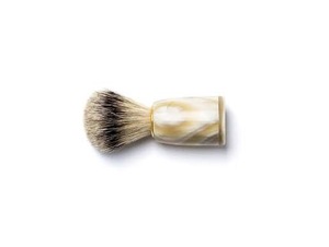 Brocha de Afeitar Redonda Hecha a Mano con Cuerno de Búfalo Ecológico de ILAHI, Mango de Cuerno de Uttar Pradesh para Afeitar, Personalización para Halloween - Product Image 6