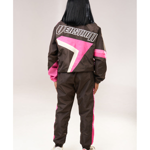 Veste et pantalon de survêtement coupe-vent réfléchissants pour hommes, imperméables, streetwear, sportswear, OEM en gros - Product Image 2