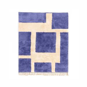 Alfombras de Diseño de Lujo 100% Lana Anudadas a Mano – Alfombras Modernas Abstractas Estilo Beni Ourain Marroquí Hechas a Mano Personalizadas - Product Image 5