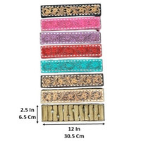 Boîte de rangement de bijoux verticale pour femmes, présentoir à bagues en cuir avec motif élégant et doublure en velours