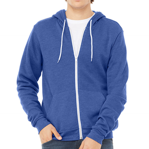 Sudadera con Capucha y Cremallera de Moda Retro para Hombre, Talla Grande, Gruesa, Personalizada al por Mayor, Fabricada en Bangladés - Product Image 2