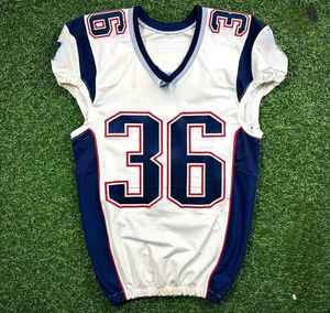 Maillot de football américain entièrement personnalisé, grande taille, manches courtes, respirant, anti-humidité, 100% polyester, imprimé par sublimation - Product Image 6