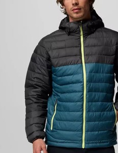 Veste matelassée légère pour homme, chaude, à capuche, entièrement zippée, pour l'hiver, décontractée, pour l'extérieur, résistante à l'eau, fabrication OEM ODM personnalisée - Product Image 4