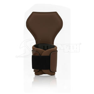 Poignées de musculation de qualité supérieure, confortables, en cuir, pour l'entraînement de force et l'utilisation en salle de sport - Product Image 3