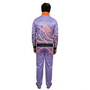 ชุดวอร์มแฟชั่นสำหรับผู้ชายชุดวอร์มพิมพ์ลายแบบซับลิเมชันสำหรับผู้ชายชุดวอร์มเนื้อผ้าระบายอากาศได้สวมใส่ง่าย - Product Image 2