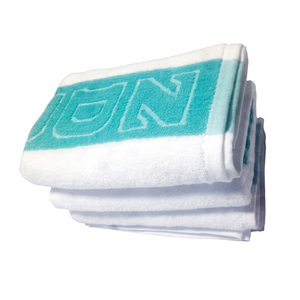 Customized Logo Hospital <b>Towel</b> 100% Cotton Yarn Dyed Disposable Jacquard Stripe Quick-Dry Antimicrobial Eco-Friendly Soft <b>Towel</b> - Product Image 6