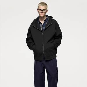 Custom Made High Quality 100% Cotton Fleece Winter Streetwear Men's Zipper <b>Hoodie</b> Oversized Eco-Friendly Double Zip up <b>Hoodie</b> - Product Image 6