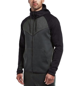 OEM-ropa deportiva con cremallera para correr, chándal Con parte inferior de retales, venta al por mayor - Product Image 3