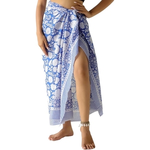 Women Resort Wear <b>Sheer</b> Chiffon Sarong Wrap <b>Bikini</b> Beach Cover Up - Product Image 1