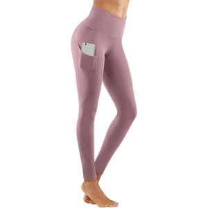 Leggings de sport GAF de haute qualité pour femmes, respirants, chauds, extensibles, sublimation avec logo à la taille, taille haute - Product Image 3