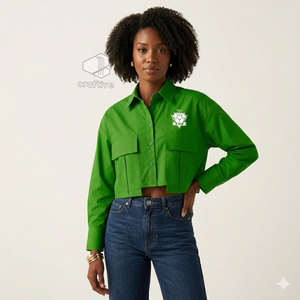 Chemise de bureau formelle pour femmes Chi Eta Phi, chemise de travail professionnelle à manches longues boutonnée pour les réunions d'affaires et les tenues de bureau - Product Image 5