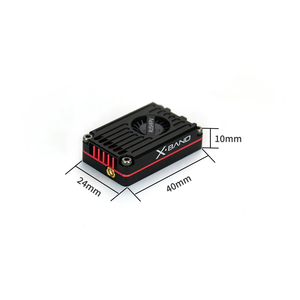 Rushfpv เครื่องส่งสัญญาณวิดีโอ5.8GHz 2.5W พร้อมพัดลมระบายความร้อนอลูมิเนียม CNC สำหรับสัญญาณที่เสถียร - Product Image 3