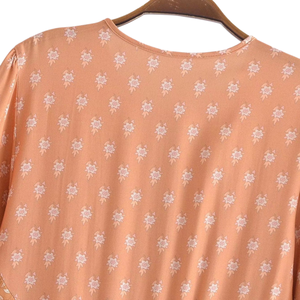 Vestido Midi Estampado Floral para Mujer, Elegante para Uso Diario - Product Image 3
