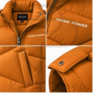 Women Zip Front Puffer Vest <b>Quilted</b> Padded <b>Waistcoat</b> Winter Gilet Sleeveless Jacket Insulated Warm Outdoor Fashion Style - Product Image 3
