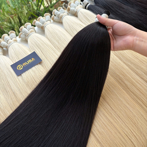 ผมต่อแบบเส้นตรงสีดำ ผมเวอร์จินเวียดนาม ซุปเปอร์ดับเบิ้ลดรอน สีแฟชั่น - Product Image 3