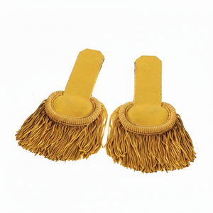 Épaulettes de haute qualité avec fil métallique pour équipement de défense personnelle et tenues cérémonielles - Product Image 1