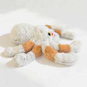 30cm <b>Red</b> Nosed Spider Plush Toy Creativity Cute Animal Soft <b>Material</b> Plush Toy Companion Doll Gift Factory Direct Sales - Product Image 1