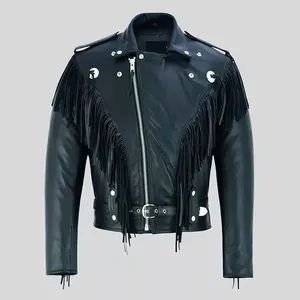 Premium Quality Men <b>Genuine</b> <b>Leather</b> <b>Jacket</b> 2026 Fashion <b>Leather</b> <b>Jacket</b> for Casual and Winter Wear - Product Image 2