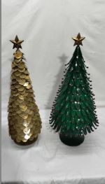 Metal Christmas <b>Tree</b> miniature evergreen <b>tree</b> - Product Image 4