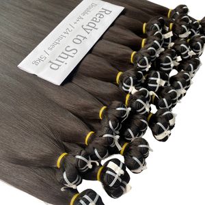 Fastly to Ship Super Double Drawn Bone Straight Disponible 20,22,24 ''Extensions de cheveux humains vietnamiens bruts non traités - Product Image 4