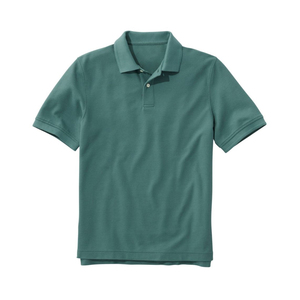 <b>Classic</b> Men's Slim Fit for Polo Shirt Breathable Cotton Casual Wear Light Rib Knitted Fabric Custom Price Everyday Comfort Style - Product Image 1