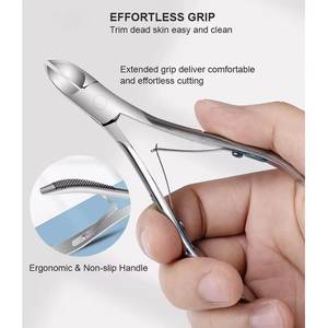 Professional Stainless Steel <b>Nail</b> Clipper Curved Sharp Blade Wide Jaw Opening for Finger and Feet Adult Simple Style <b>Nail</b> <b>Tool</b> - Product Image 4