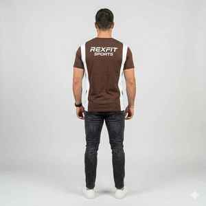 REXFIT SPORTS Camisetas Casuales de Manga Larga para Hombre al por Mayor, Material de Punto Suave, OEM, para Deporte y Uso Diario - Product Image 3