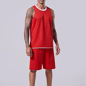 Ensemble d'uniformes de basketball réversibles personnalisés, maillot et short, logo d'équipe, nom, numéro, impression par sublimation, broderie, applique 3D - Product Image 3