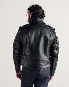 Veste en cuir pour homme sur mesure, veste de motard de qualité supérieure, veste d'hiver élégante, fournisseur d'usine en gros - Product Image 2