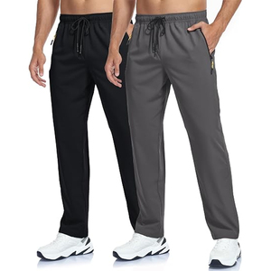 <b>Men</b> Quick Dry Sweat Jogger Drawstring Reflective Gym Pants High <b>Elastic</b> Workout Running Track Pants Running <b>Trousers</b> Top Quality - Product Image 6