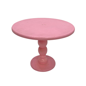 Plato de pastel con pedestal de laca MDF, soporte redondo para exhibir pasteles, vajilla para servir pasteles y aperitivos, vajilla al por mayor de Vietnam - Product Image 1