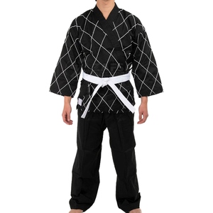 Uniforme de Karate Azul, 100% Algodón, Resistente, Unisex para Adultos, Corte Regular, Kit de Ropa para Artes Marciales - Product Image 4