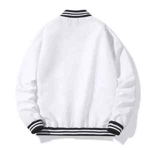 Chaqueta Varsity de Moda con Mangas de Cuero y Lana para Hombre, Chaquetas de Invierno Letterman, Chaquetas Varsity con Logotipo Personalizado Bordado - Product Image 2