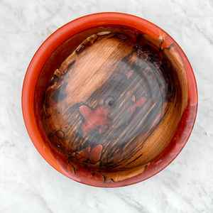 ชามตกแต่งทำจากไม้ป็อปลาร์สีดำและอีพ็อกซี่เรซิ่น ไม้ป็อปลาร์สีดำ อีพ็อกซี่เรซิ่น ต้นไม้อีพ็อกซี่เรซิ่น - Product Image 3