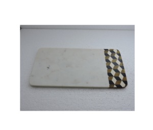 Nouvel arrivage : Planche à découper en marbre et bois, design élégant, à prix très abordable - Product Image 1