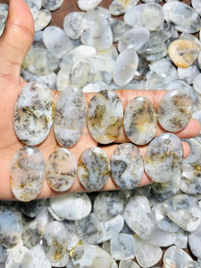 ASHU GEMS - Cabujón de Ágata Dendrítica 100% Natural Hecho a Mano de Alta Calidad, Piedra Preciosa Suelta de Rajasthan, Forma Mixta, Tamaño Personalizable - Product Image 4