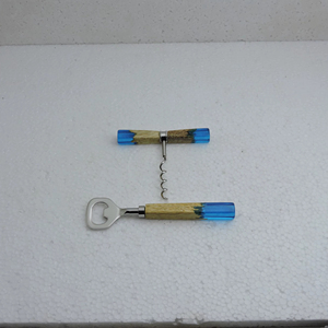 ที่เปิดขวดดีไซน์ทันสมัย & ที่เปิดขวดสแตนเลสแบบเกลียวพร้อมด้ามเรซิ่น ราคาโรงงานถูกมาก - Product Image 1