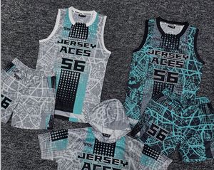 Uniforme de Baloncesto Sublimado de Diseño Único y Personalizado, de Alta Calidad, Unisex, de Poliéster de Secado Rápido, Ropa Deportiva al Por Mayor - Product Image 2