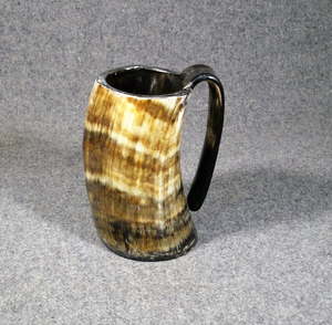Chope à bière Viking en corne de buffle, tasse artisanale en corne, mug naturel, chope rustique, vaisselle écologique, personnalisable - Product Image 6