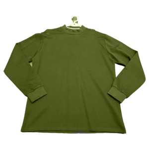 Custom Oversized Long Sleeve <b>T</b> <b>Shirt</b> Heavyweight Cotton Crew Neck Casual Streetwear Fashion Top Men - Product Image 6