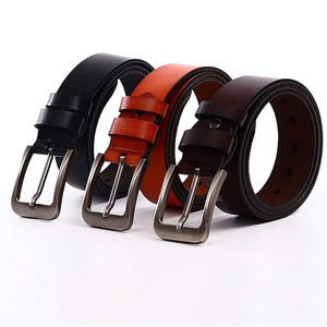 Cinturón de Cuero Genuino para Hombre Personalizado OEM/ODM con Hebilla de Aleación - Precio de Fábrica, Proveedor al por Mayor, MOQ Bajo, Nombre de Marca y Diseñador Personalizados - Product Image 5
